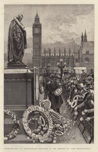 Primrose Day em Westminster, Tributos à Memória de Lord Beaconsfield